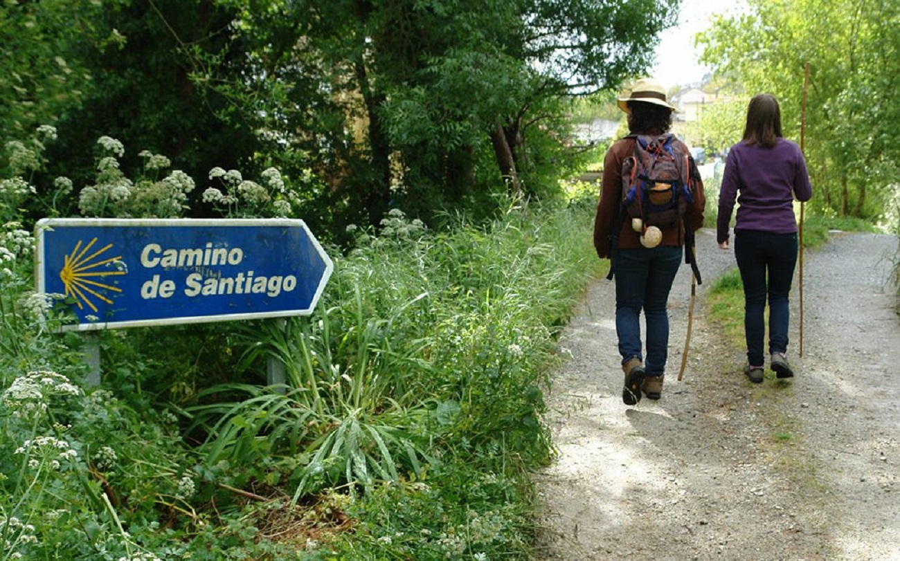 Camino de Santiago, dos peregrinos