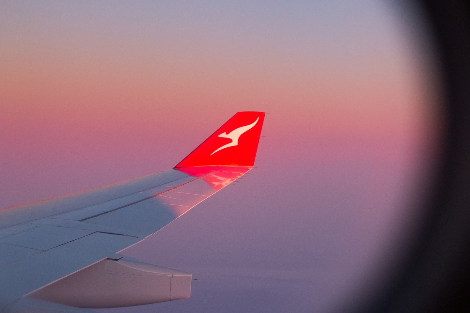 avión de Qantas
