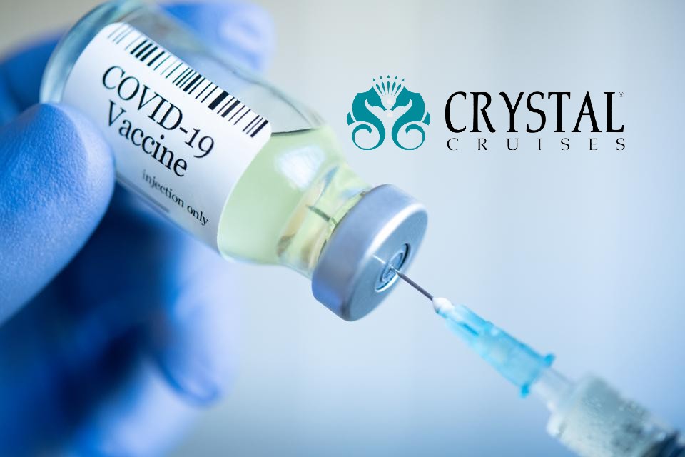 Crystal logo y vacuna contra la Covid