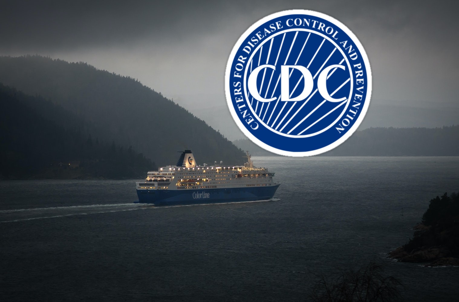 crucero y el logo del CDC arriba a la derecha