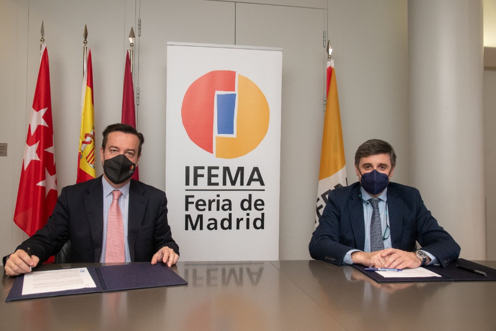 firma de acuerdo de IFEMA y SEGITTUR