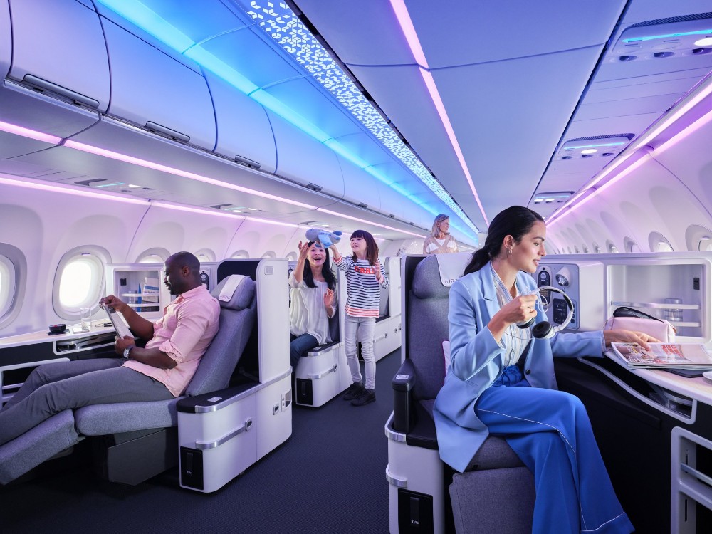 interior de Airbus del futuro