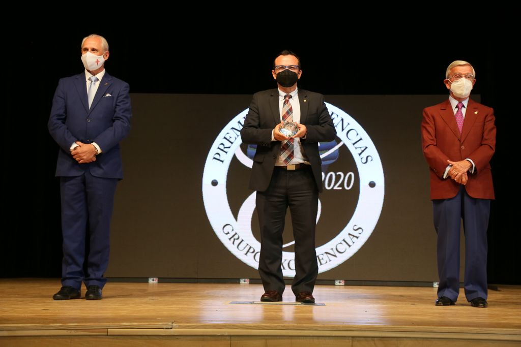 José Carlos de Santiago, Ministro Segura y Rafael Ansón Premios Excelencias 2020