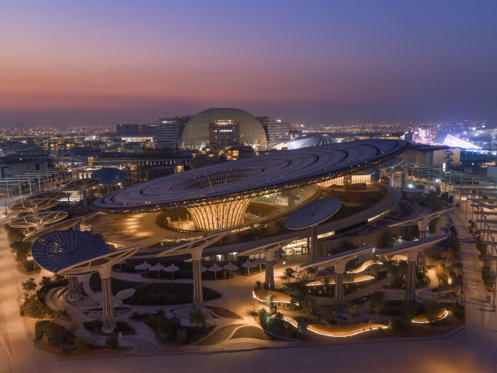 Expo Dubai 2020, vista aérea, FITUR