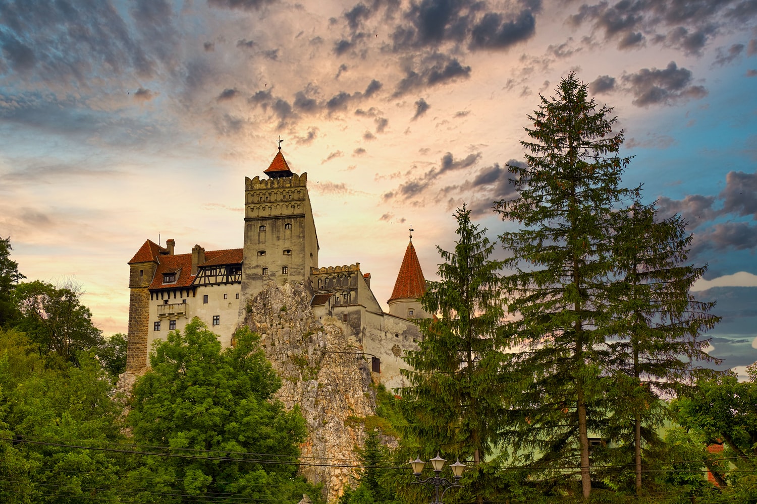 castillo de Drácula en Rumanía