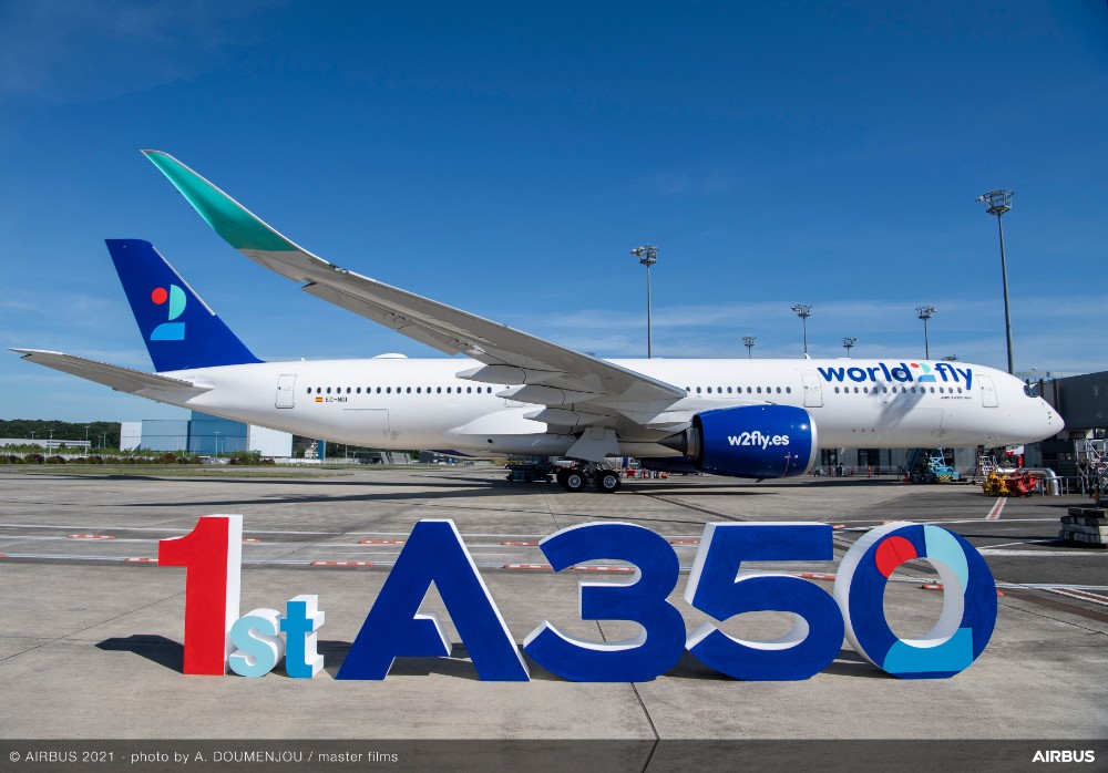 World2Fly y su primer avión A350-900