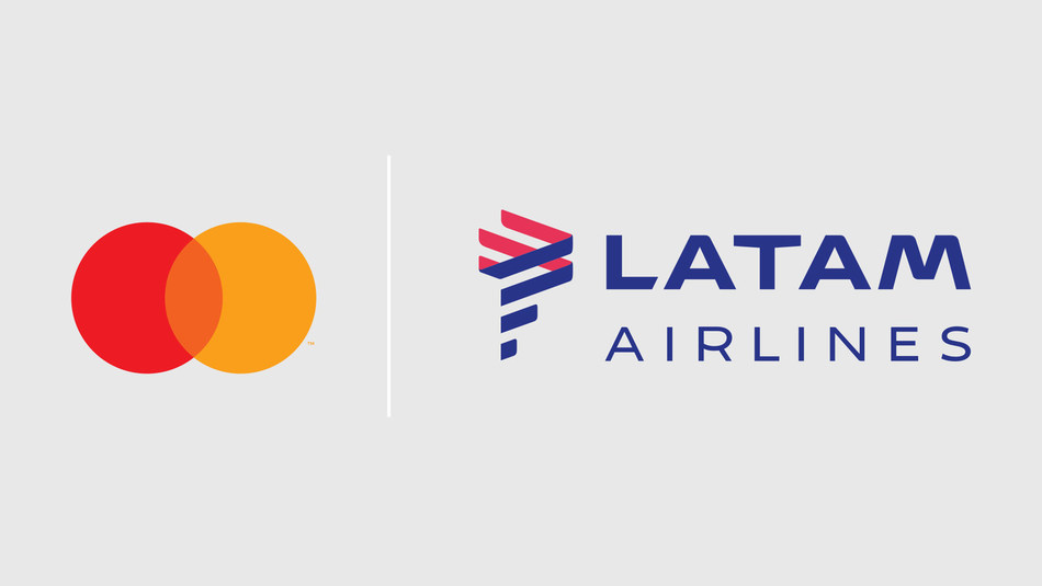 logos de Mastercard y LATAM