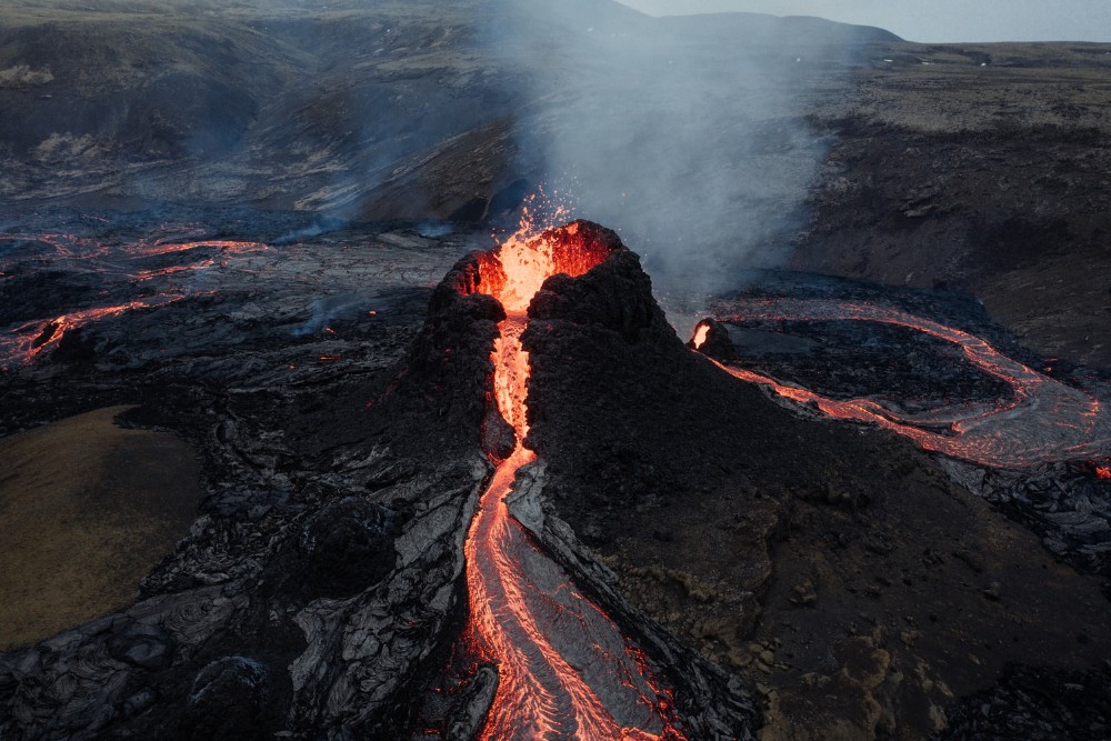 La erupción del volcán Fagradalsfjall