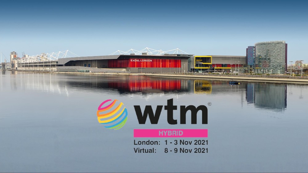 Excel Londres y logo de WTM London