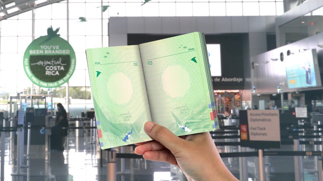 Costa Rica pasaporte biométrico