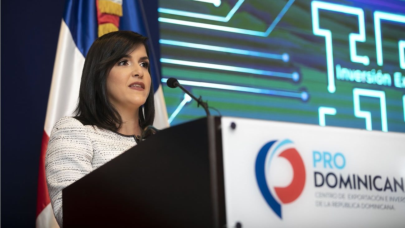 Biviana Riveiro Disla, directora ejecutiva del Centro de Exportación e Inversión de la República Dominicana (ProDominicana) 