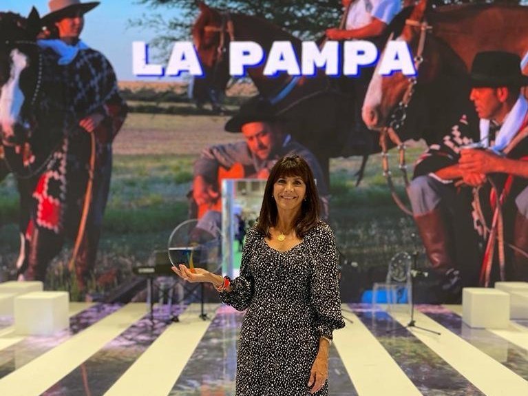 Adriana Romero, Secretaria de Turismo de la Pampa
