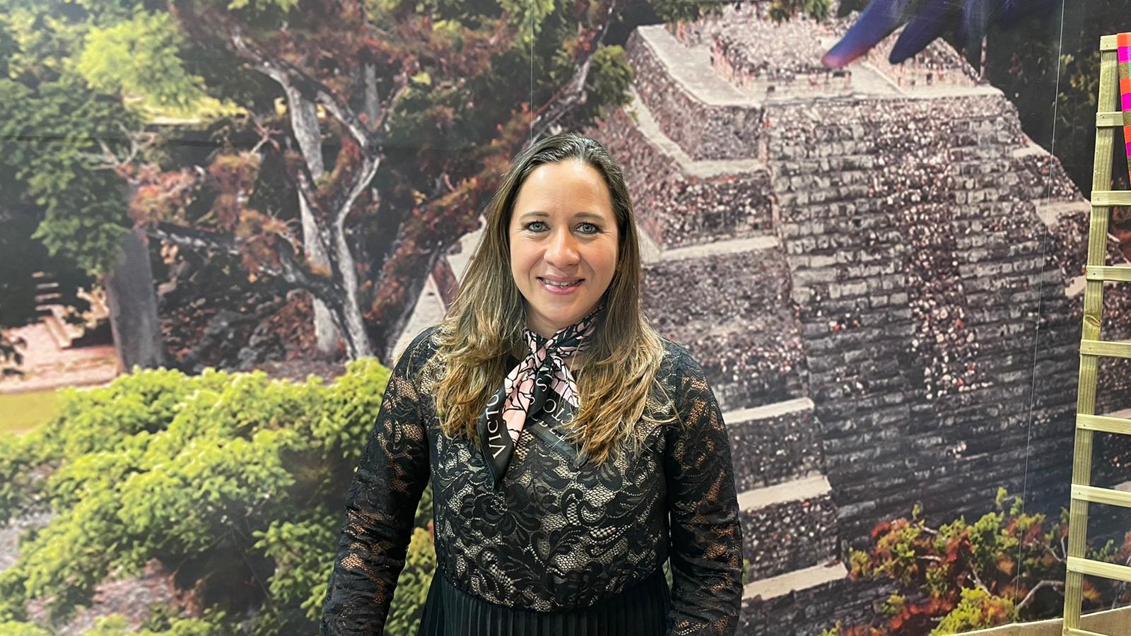 Nicole Marrder,  Ministra de Turismo de Honduras en FITUR 2022