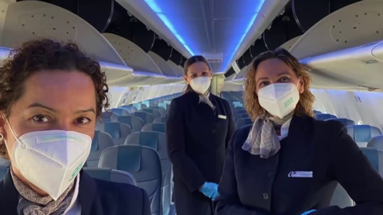 mascarillas en Air Europa