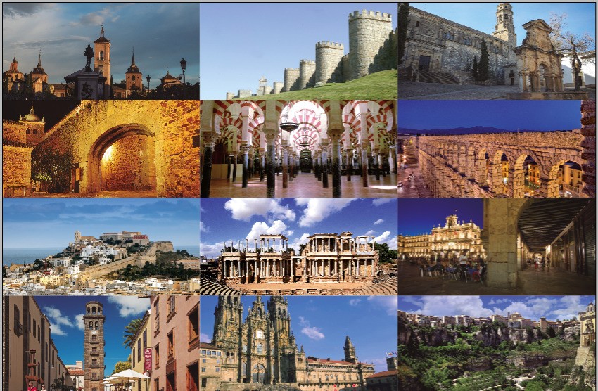 Ciudades Patrimonio y Paradores en España