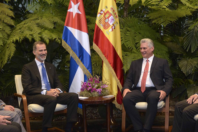 presidente cubano-rey de españa