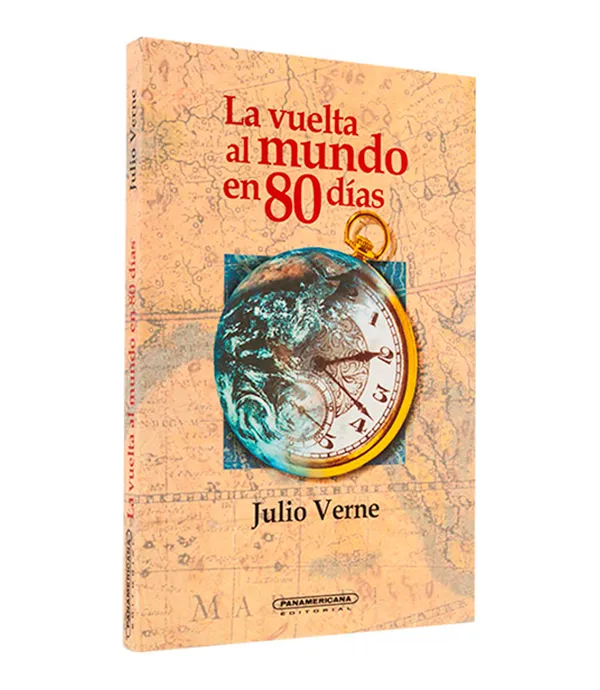 La vuelta la tierra en 80 días, de Julio Verne (1872)