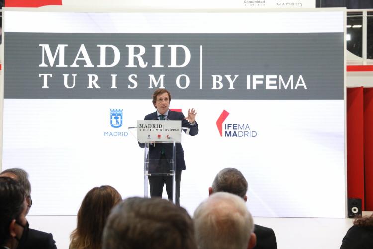 Almeida en la presentacion  'Madrid Turismo by IFEMA', Créditos turismo de Ayuntamiento Madrid