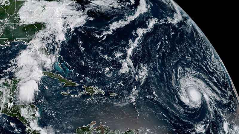 Huracán Irma azota el Caribe