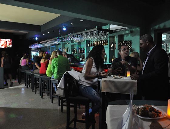 Un resto-bar en La Habana