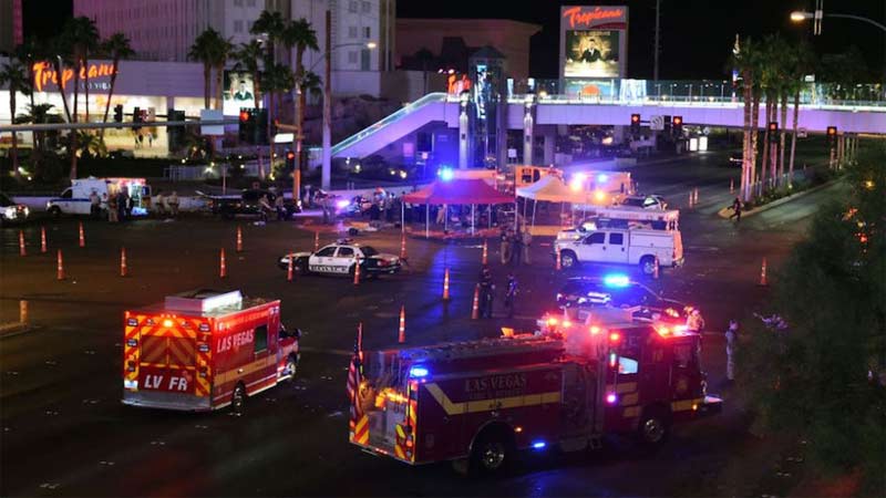 Tiroteo en Las Vegas deja más de 50 muertos y unos 500 heridos