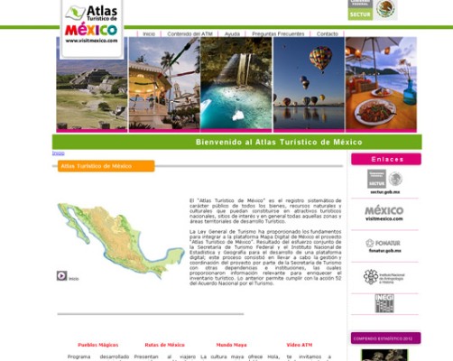 Presenta la Sectur el Atlas Turístico de México
