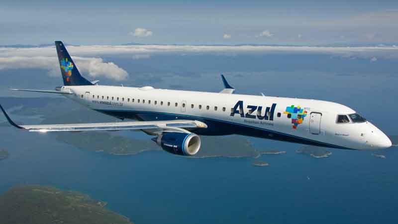 Azul incrementa rutas entre Brasil y Argentina