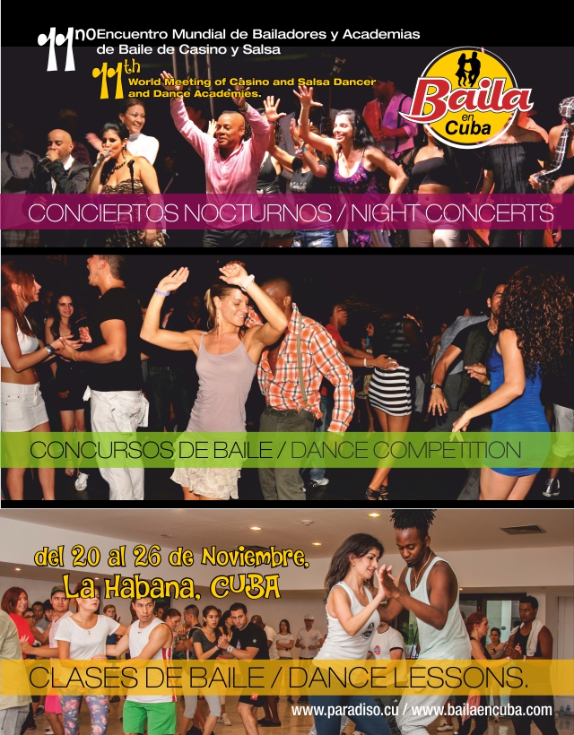 Se acerca la oncena edición de Baila en Cuba
