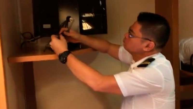 Hallan cámara de video oculta en camarote de crucero Carnival