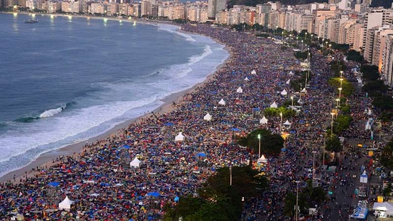 Copacabana recibirá tres millones de personas por Año Nuevo 