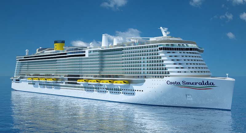 Costa Cruceros bautizará su nuevo buque insignia en 2019