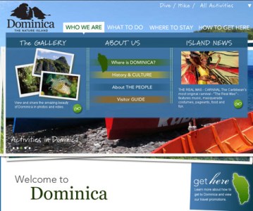 Dominica lanza nuevo portal turístico