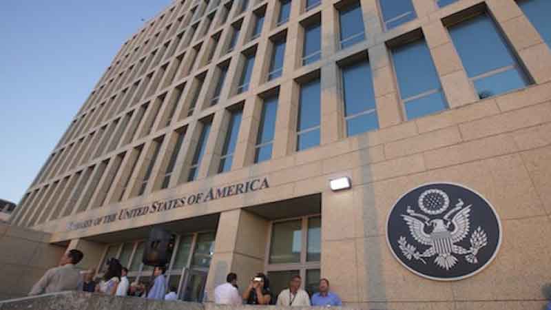 Recorte de personal en embajada de EE.UU en La Habana será permanente
