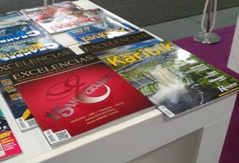 Revistas del Grupo Excelencias se sumaron a expo especializada durante la ITB Berlín