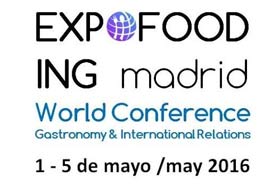 Presentan en Madrid congreso gastronómico EXPOFOODING