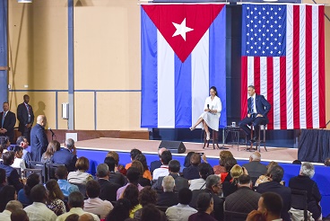 Obama dialoga con emprendedores cubanos