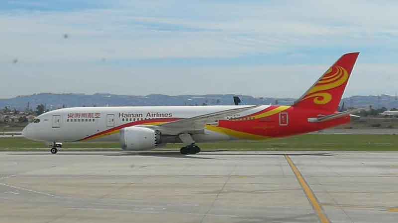 China y México unidas con vuelo directo de Hainan Airlines
