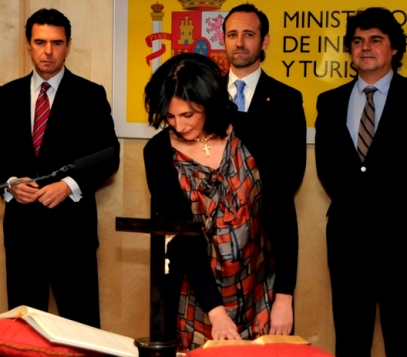 Isabel Borrego toma posesión de su cargo como secretaria de Turismo de España