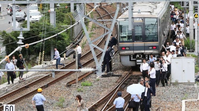 Osaka en Japón sacudida por terremoto de magnitud 6,1