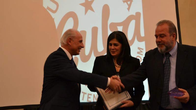 Ministerio de turismo cubano galardonado con Premio Excelencias en Fitur
