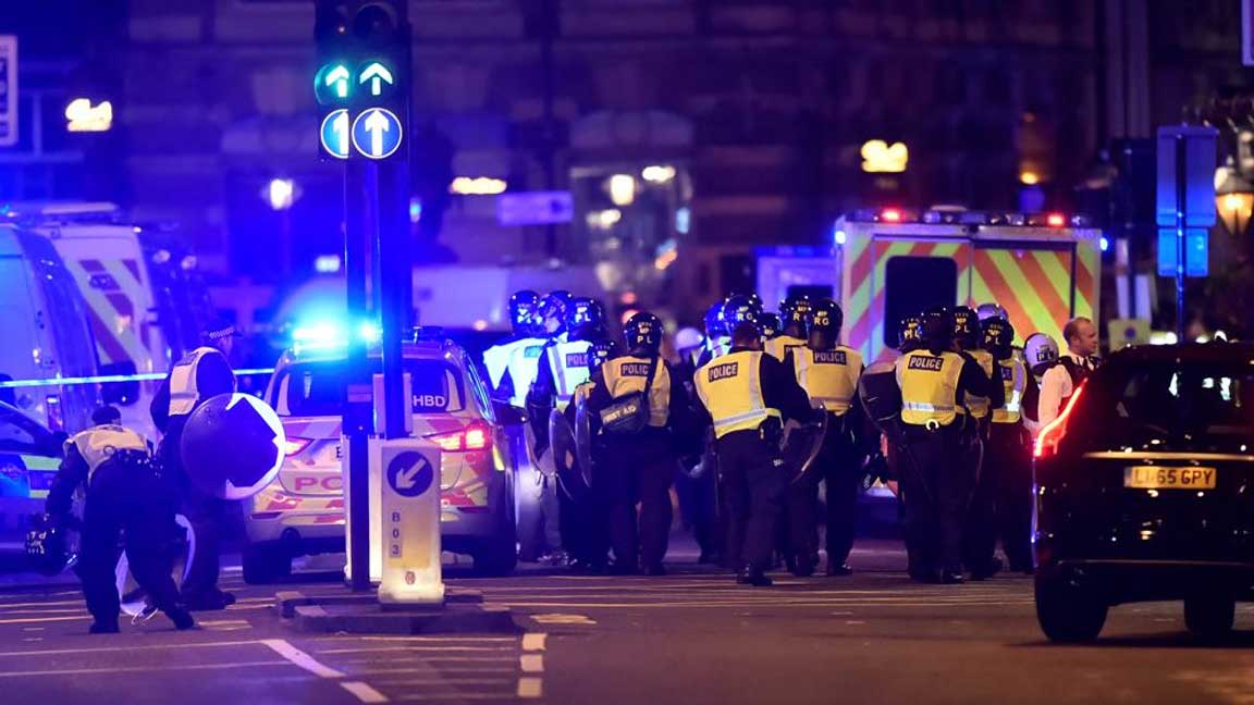 Reportan muertos y heridos en ataques terroristas en Londres