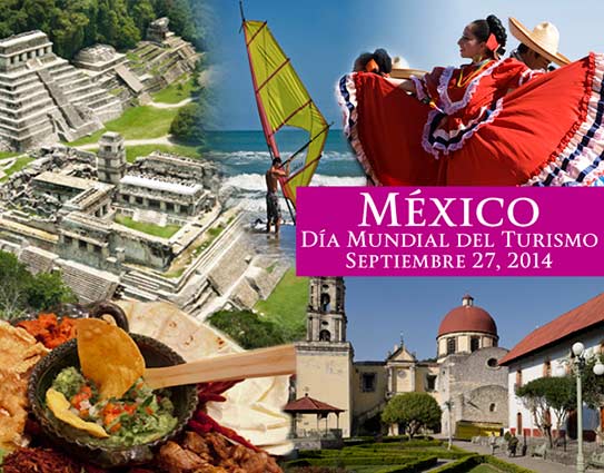 México será la sede del Día Mundial del Turismo en 2014