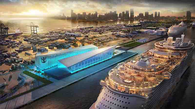 Nueva terminal de cruceros en Port Miami