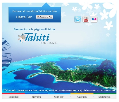 España: Oficina de Turismo de Tahití en este país presenta primeros resultados de su estrategia 2.0