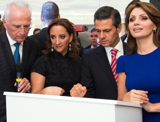 Peña Nieto inaugura en Madrid expo itinerante que promueve imagen del México moderno