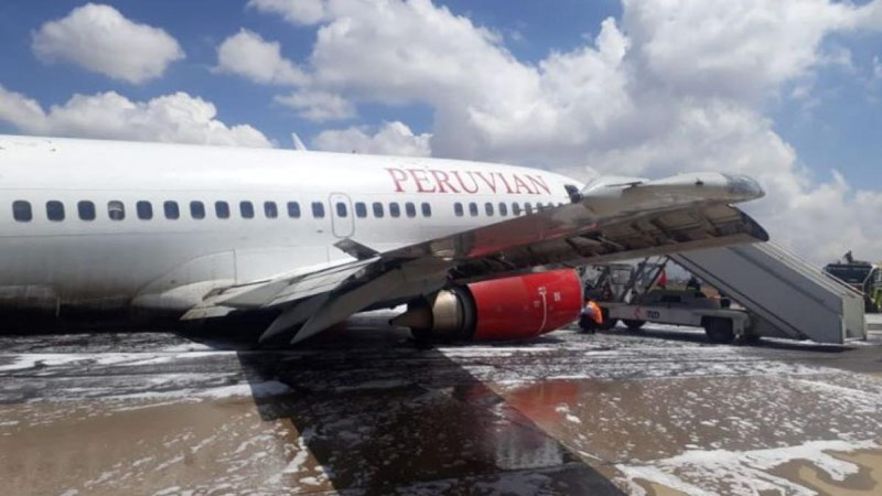 Reprograman vuelos en Bolivia por percance de Peruvian Airlines 