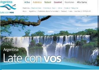 Argentina estrena lema y nueva página web para su promoción turística