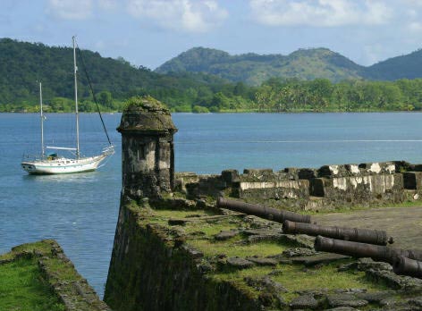 La Bahía de Portobelo, en Panamá
