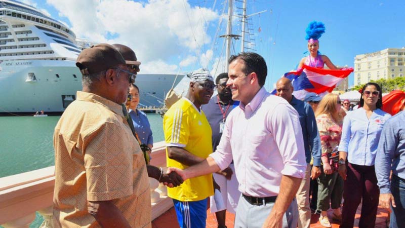 Puerto Rico recibe 17 mil cruceristas en una jornada