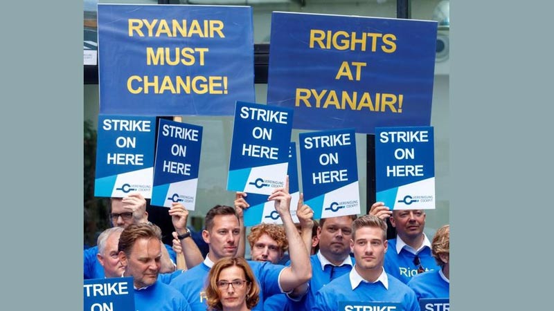 Ryanair ignorará carta de los sindicatos a accionistas 